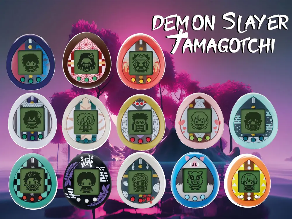 Tamagotchi Demon Slayer Shell Designs