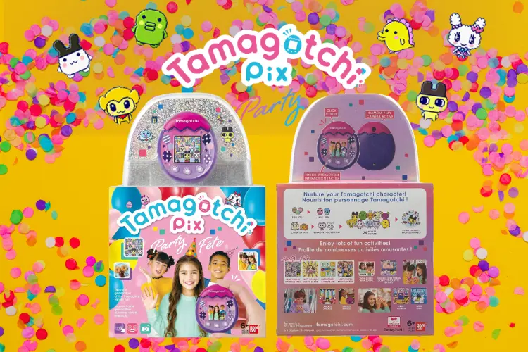 The Party Never Ends with the Tamagotchi Pix Party!