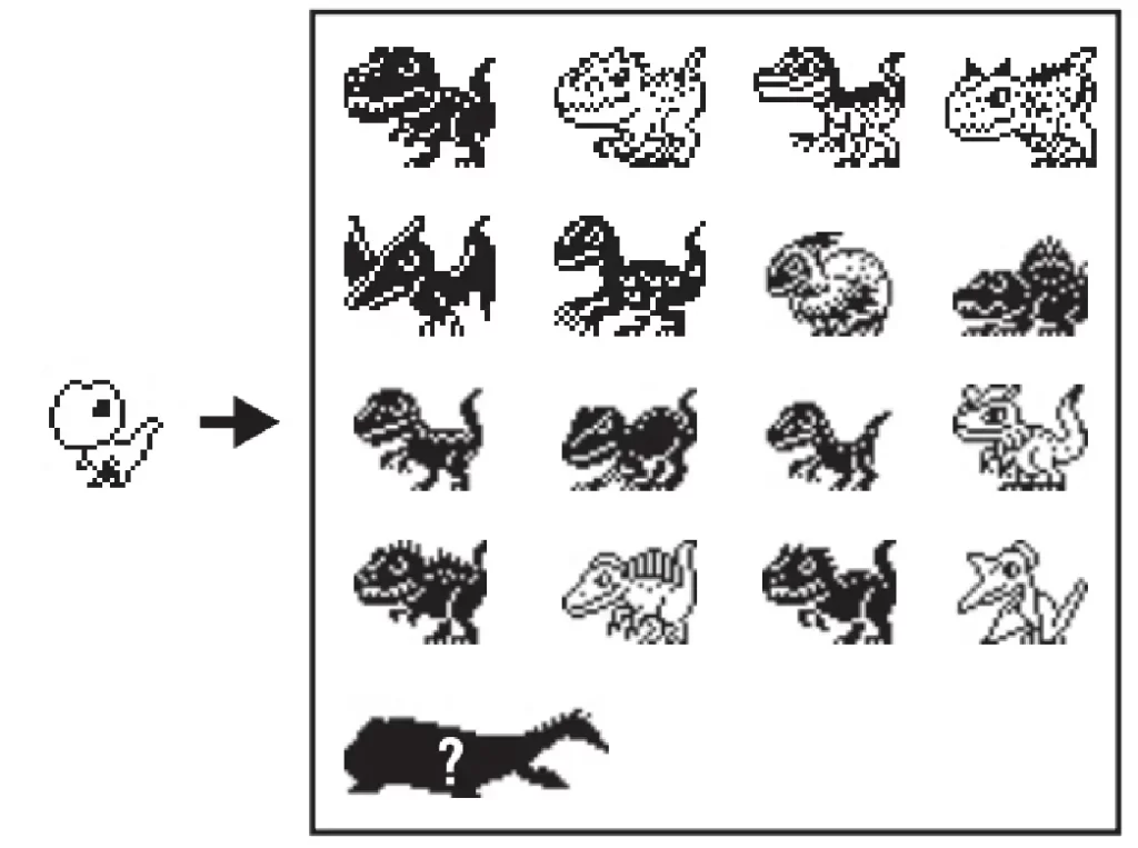 Jurassic Park Growth Chart carnivore